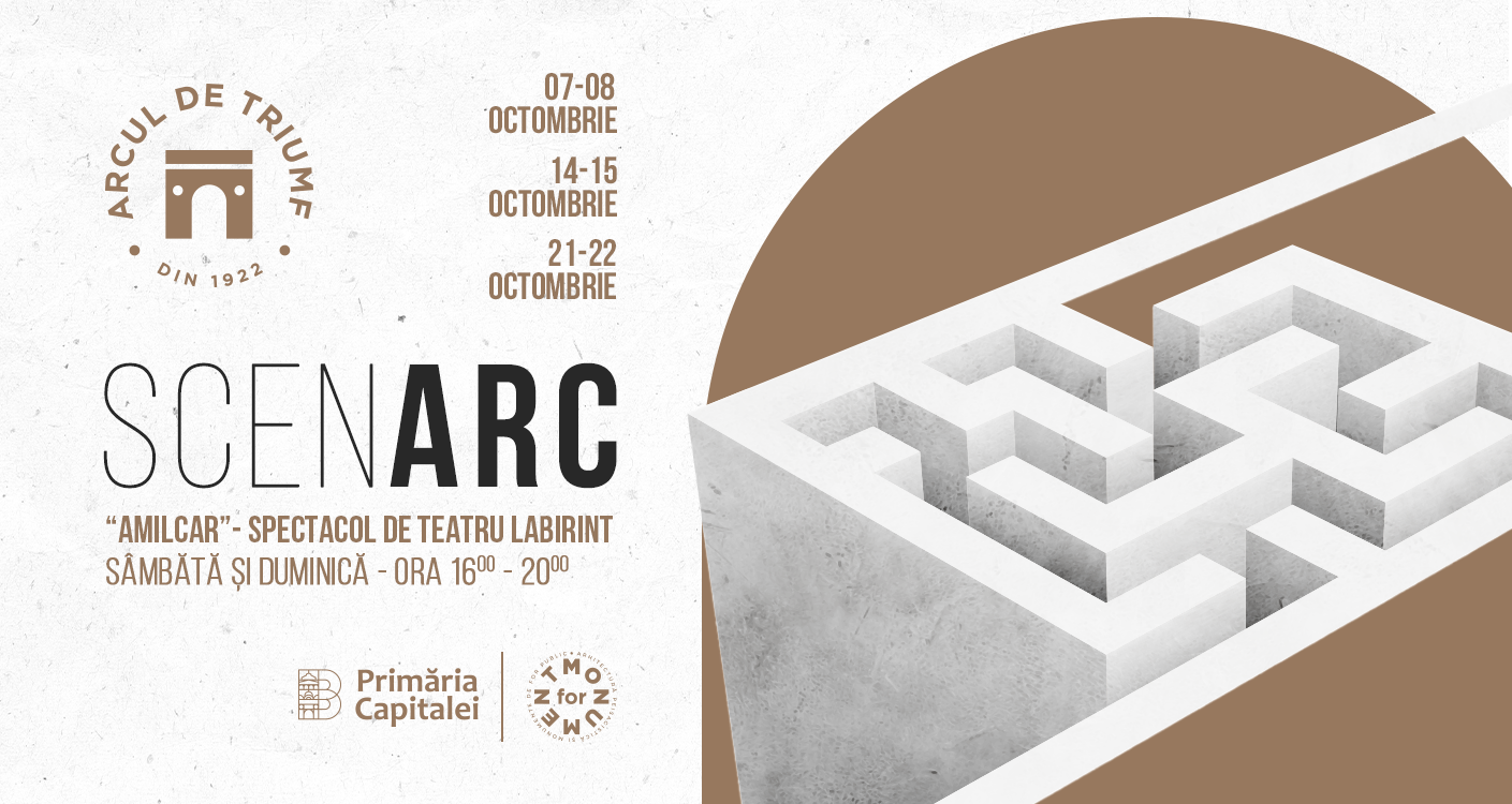 ScenARC - Spectacol de teatru labirint în Arcul de Triumf