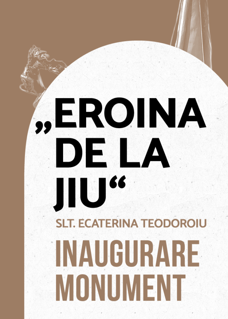 ”Eroina de la Jiu” – slt. Ecaterina Teodoroiu